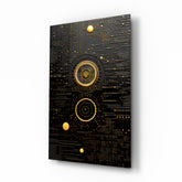 Ancient Sky Glass Wall Art|| Designer's Collection.